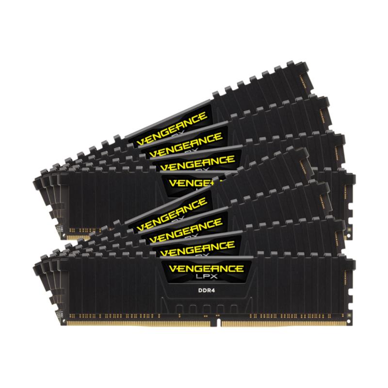 Corsair Vengeance LPX 8GB DDR4-3200MHz C16 (CMK64GX4M8B3200C16) x8