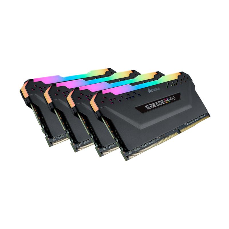 Corsair Vengeance RGB Pro 16GB DDR4-3200MHz C16 (CMW64GX4M4E3200C16) x4