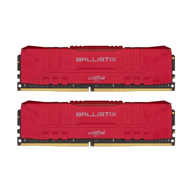 Crucial Ballistix 8GB DDR4-2666MHz CL16 UDIMM (BL2K8G26C16U4R) x2