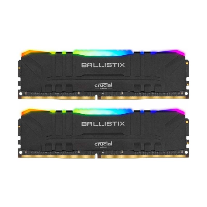 Crucial Ballistix RGB 16GB DDR4-3200MHz C16 UDIMM (BL2K16G32C16U4BL) x2