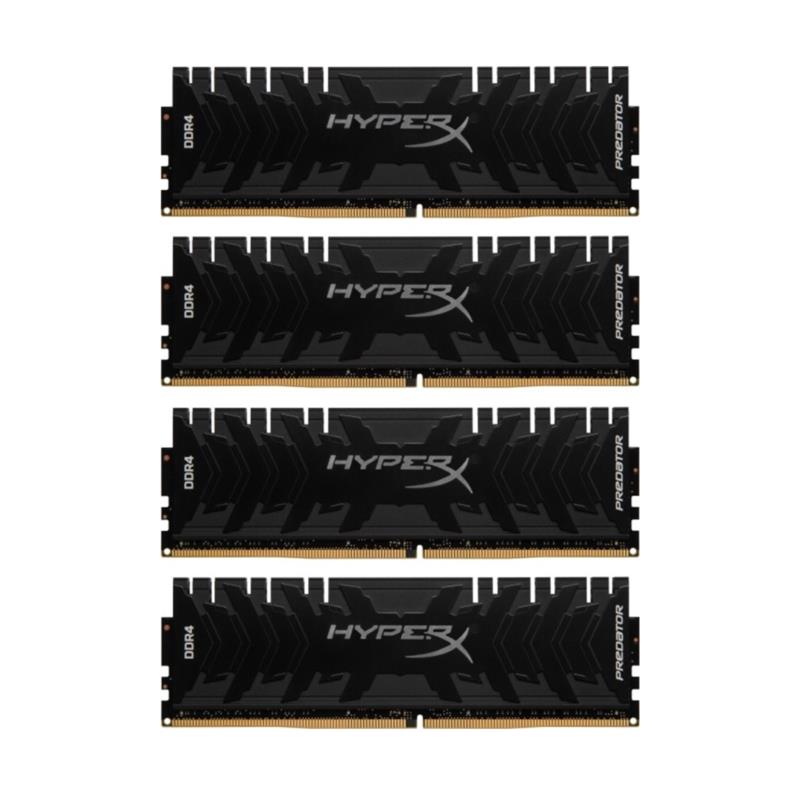HyperX Predator 16GB DDR4-2666MHz CL13 DIMM (HX426C13PB3K4/64) x4