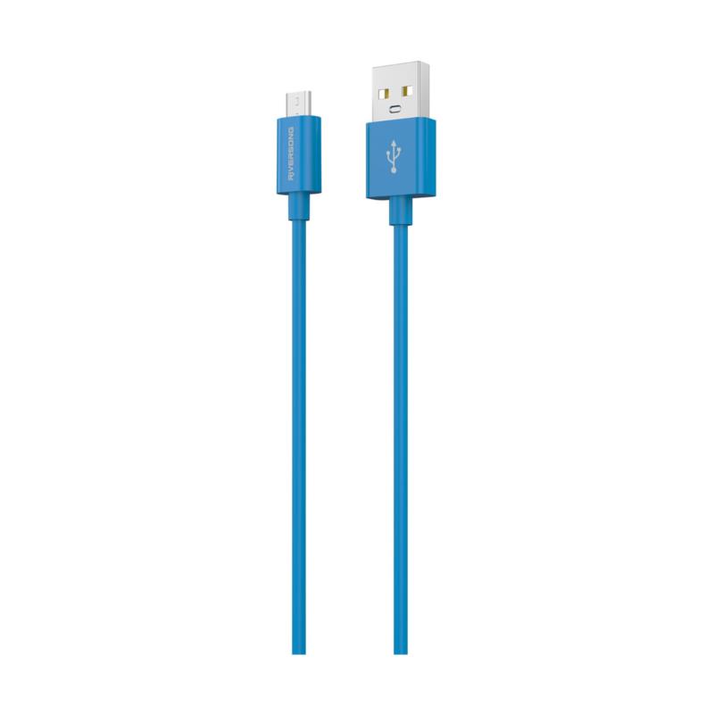 Riversong Lotus 08 USB to Micro USB 1.2m Blue