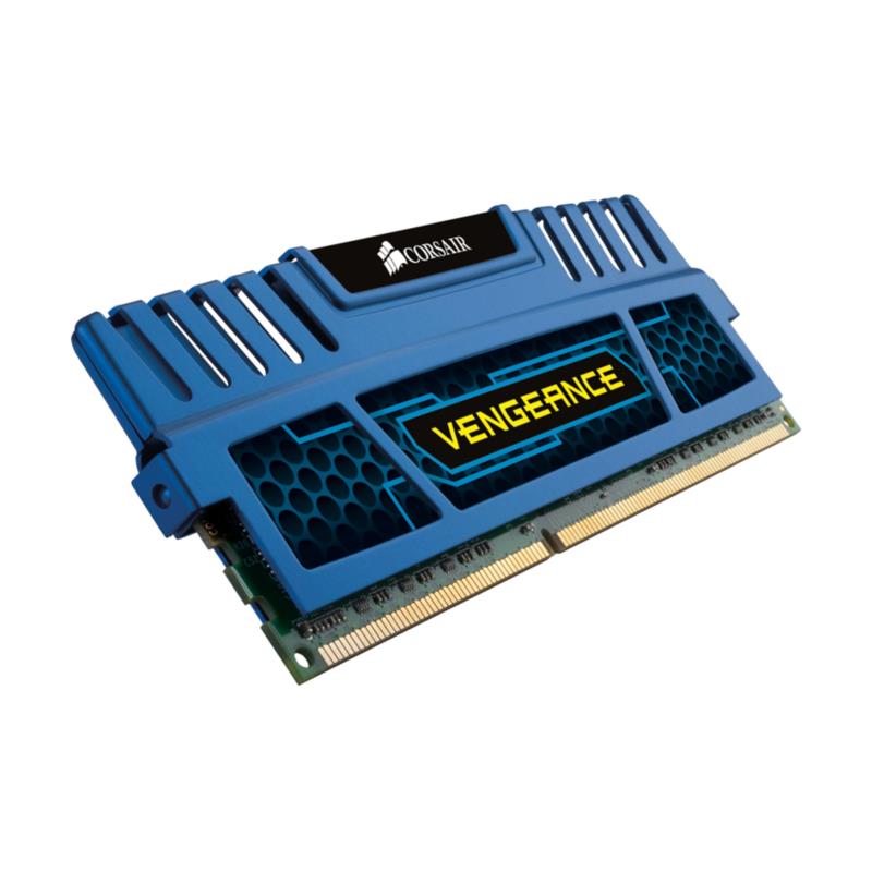 Corsair Vengeance Βlue 4GB DDR3-1600MHz CL9 (CMZ4GX3M1A1600C9B)