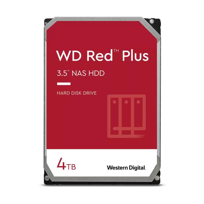 WD Red Plus NAS SATA III 3.5" 4TB