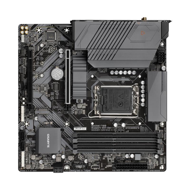 Gigabyte B660M Gaming X AX DDR4 ATX με Intel 1700 Socket