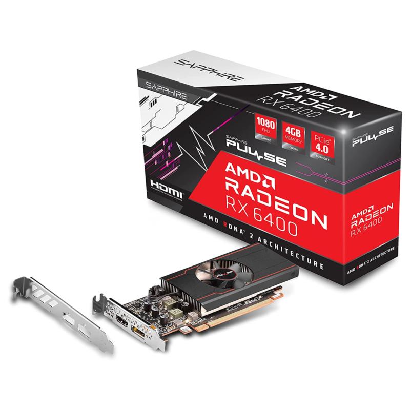 Sapphire Pulse AMD Radeon RX 6400 4GB