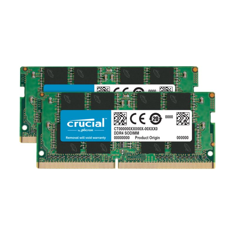 Crucial SO-DIMM DDR4 2666 MHz 2x16GB C19
