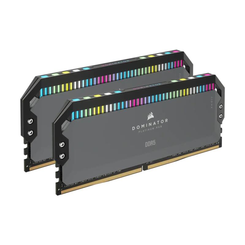 Corsair Dominator Platinum RGB 64GB (2x32GB) DDR5 DRAM 6000MT/s C40 AMD Expo Memory Kit