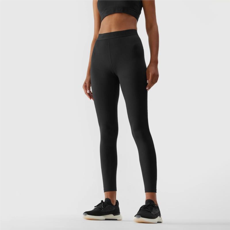 4F WOMEN'S TRAINING LEGGINGS ΜΑΥΡΟ