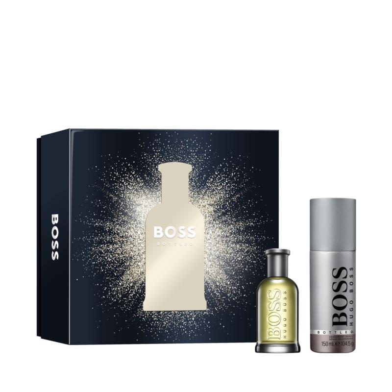 HUGO BOSS BOTTLED EAU DE TOILETTE SET 50ML