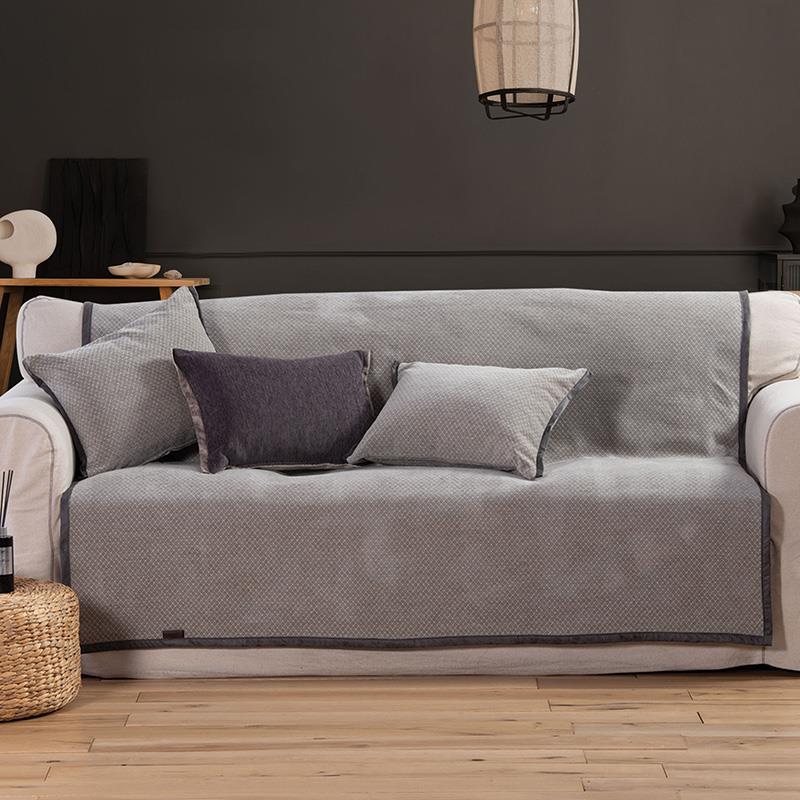 Ριχτάρι Πολυθρόνας 170X180 Nef Nef Brand Grey (170x180)