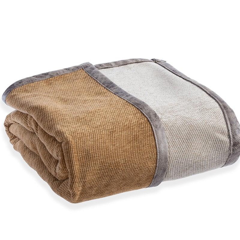 Ριχτάρι Τετραθέσιου 180X350 Nef Nef New Tanger Mustard/Ecru (180x350)