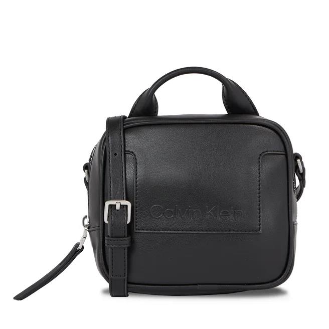 Γυναικεία Τσάντα Χιαστί Calvin Klein Camera Bag K60K611073 BAX Μαύρη