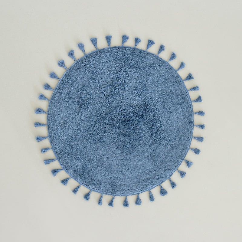 Πατάκι Μπάνιου Φ60 Nima Fuzzy Denim Blue (Φ60)