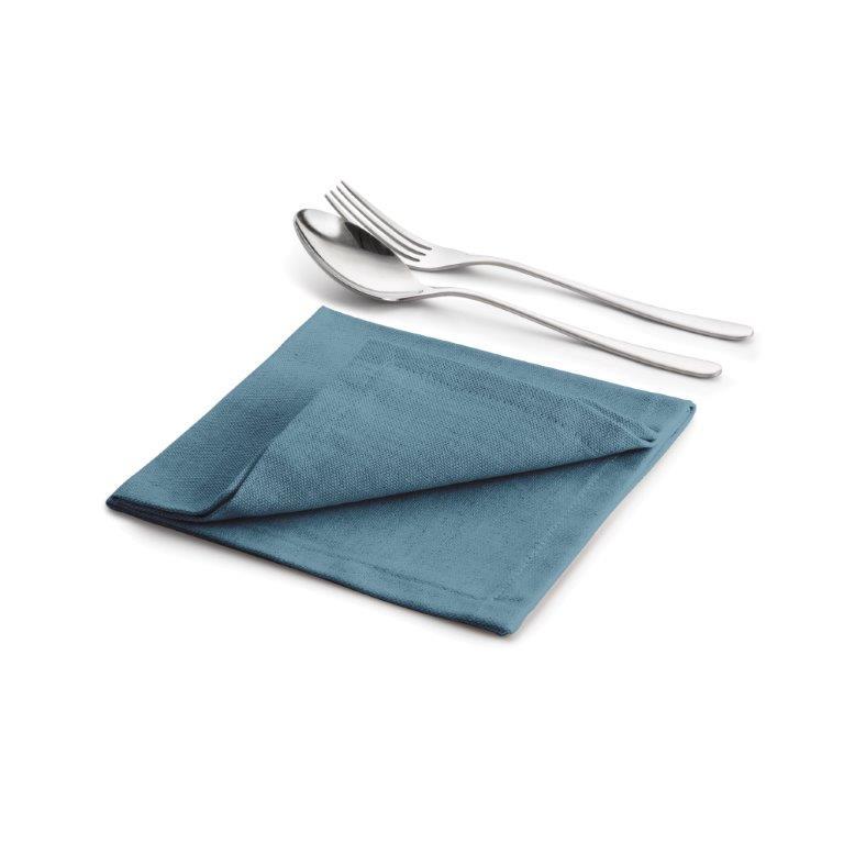 Πετσέτα Φαγητού Βαμβακερή 35x35εκ. Blue Eco Zone Metaltex 239315 (Ύφασμα: Βαμβάκι 100%, Χρώμα: Μπλε) - METALTEX - 239315