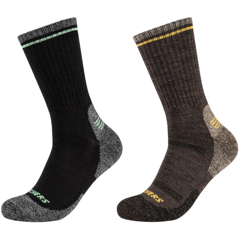 Αθλητικές κάλτσες Skechers 2PPK Men Trail Wool Socks