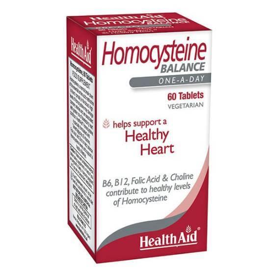 HEALTH AID Homocysteine 60 Tablets