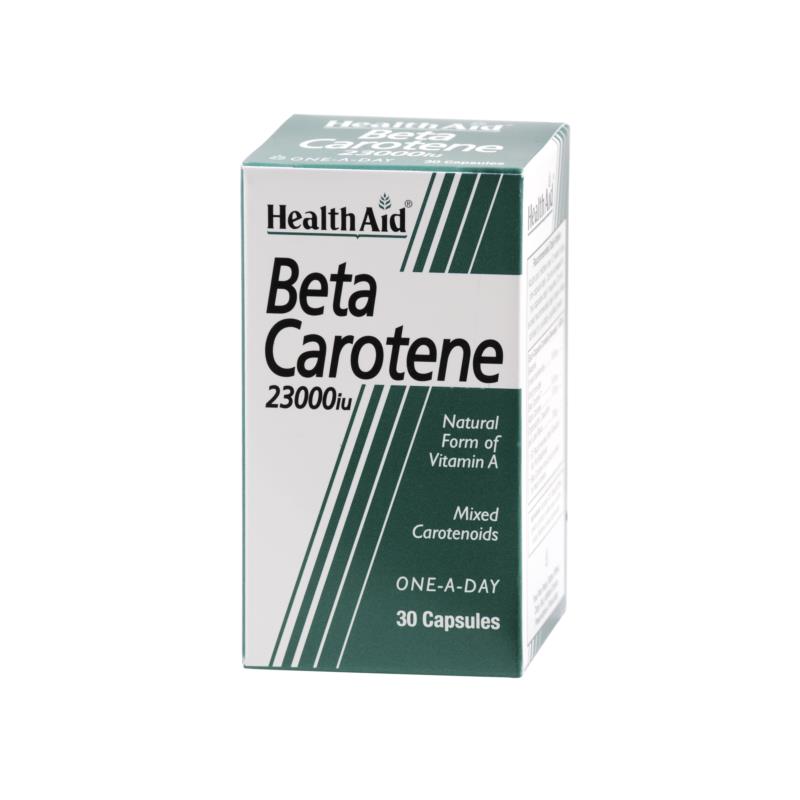 HEALTH AID Beta Carotene 2300iu 30 capsules