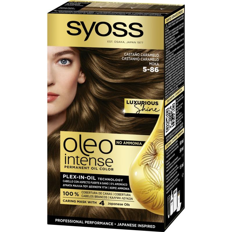 Βαφή Μαλλιών Ξανθό ανοιχτό σαντρέ 8-50 Oleo Syoss (115 ml)