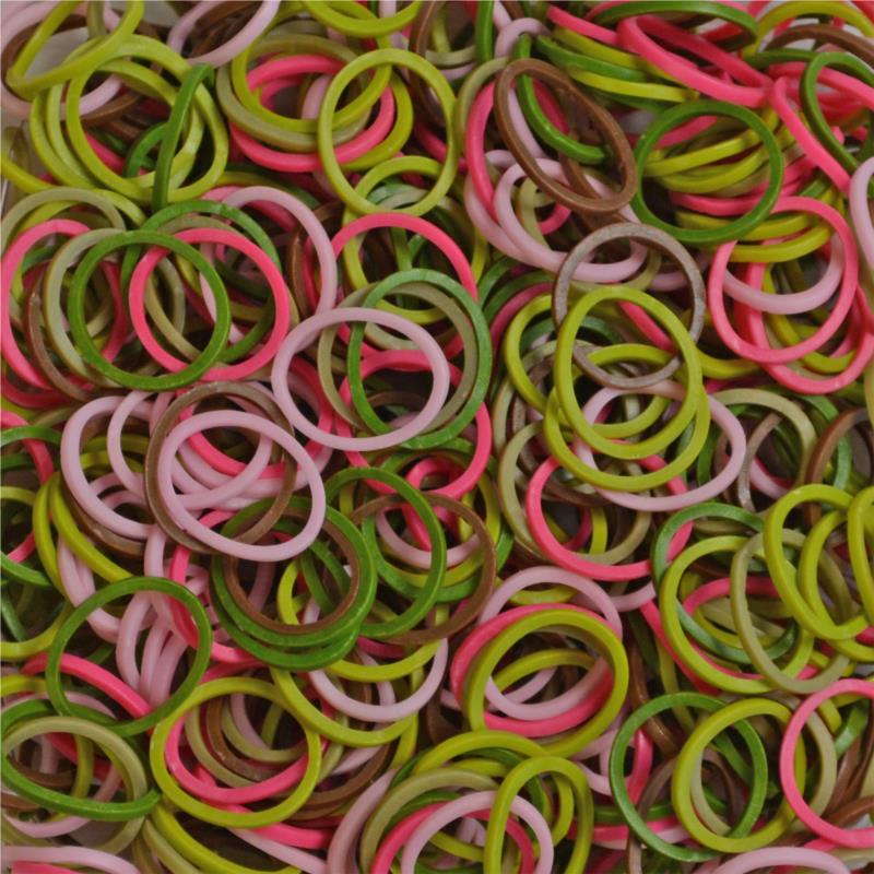 Ροζ Καμουφλάζ λαστιχάκια για τον αργαλειό Rainbow Loom
