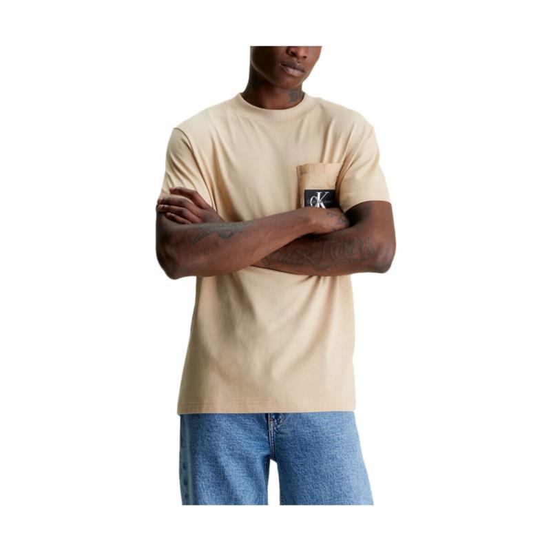 T-shirt με κοντά μανίκια Calvin Klein Jeans RIPSTOP PANELLED T-SHIRT MEN