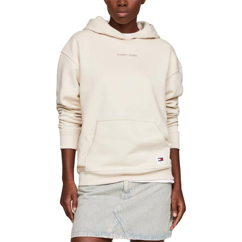 TOMMY JEANS SMALL CLASSIC LOGO RELAXED FIT HOODIE WOMEN