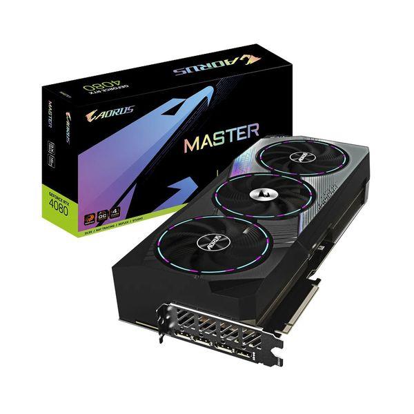 Gigabyte Aorus GeForce RTX 4080 16GB Master Κάρτα Γραφικών