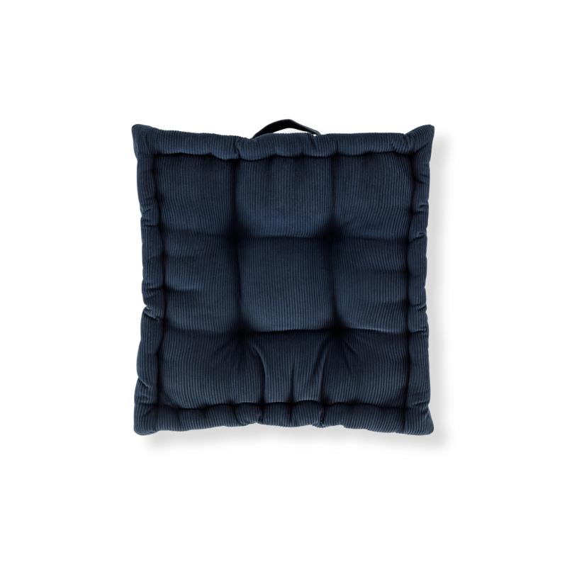 Coincasa διακοσμητικό μαξιλάρι δαπέδου μονόχρωμο 40 x 40 cm - 007244803 Μπλε Σκούρο