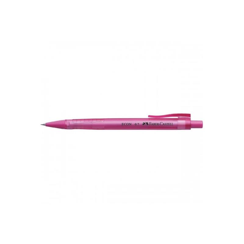 Faber-Castell μηχανικό μολύβι Econ 0.7 mm Ροζ - 077134328