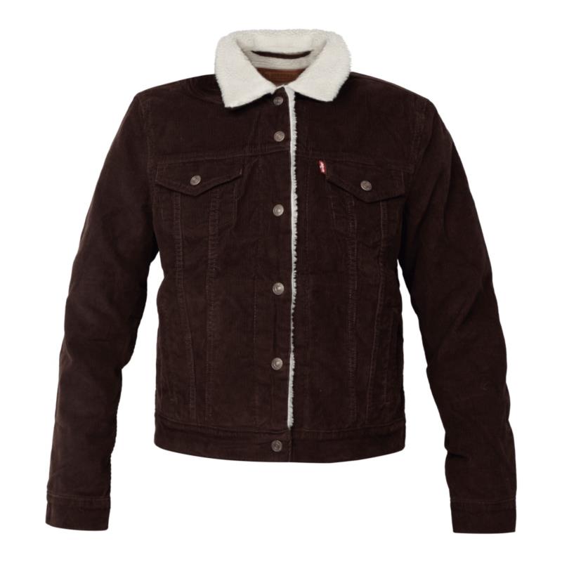 Levi's ® ORIGINAL SHERPA TRUCKER Καφέ