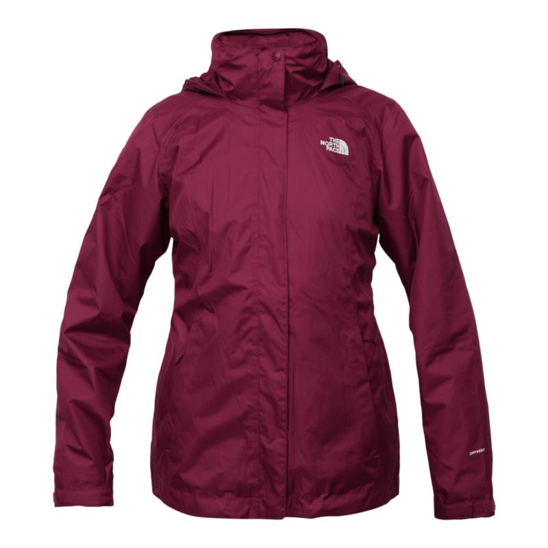 The North Face W EVOLVE II TRICLIMATE Φούξια