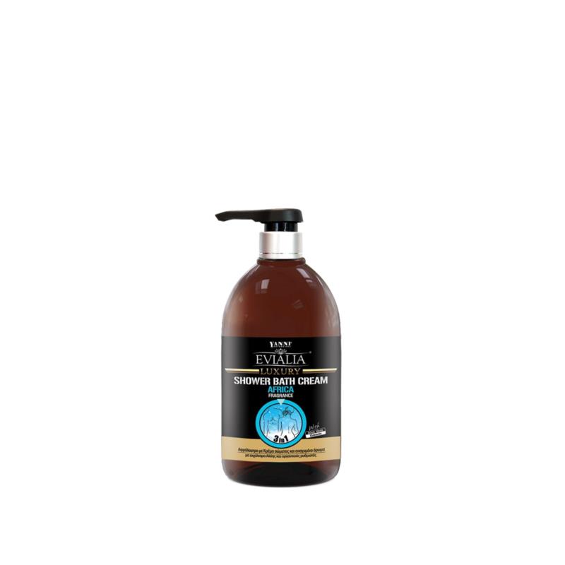 Evialia Shower Bath Cream Africa Αφρόλουτρο Με Κρέμα Σώματος & 18 ενεργά συστατικά - 500ml