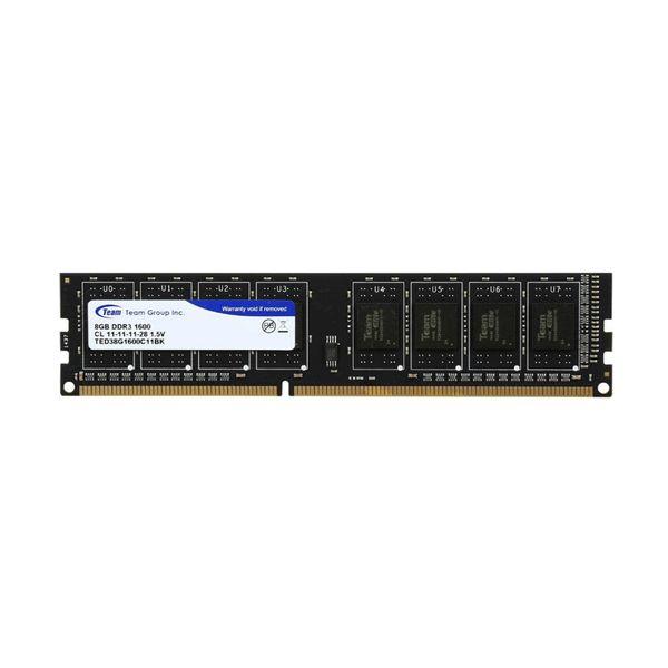 TeamGroup DDR3 1600MHz 8GB CL11 Elite Μνήμη RAM