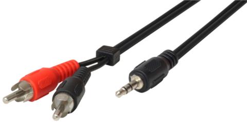 Heitech 09004018 Καλωδιο Jack Σε Rca 1.5M