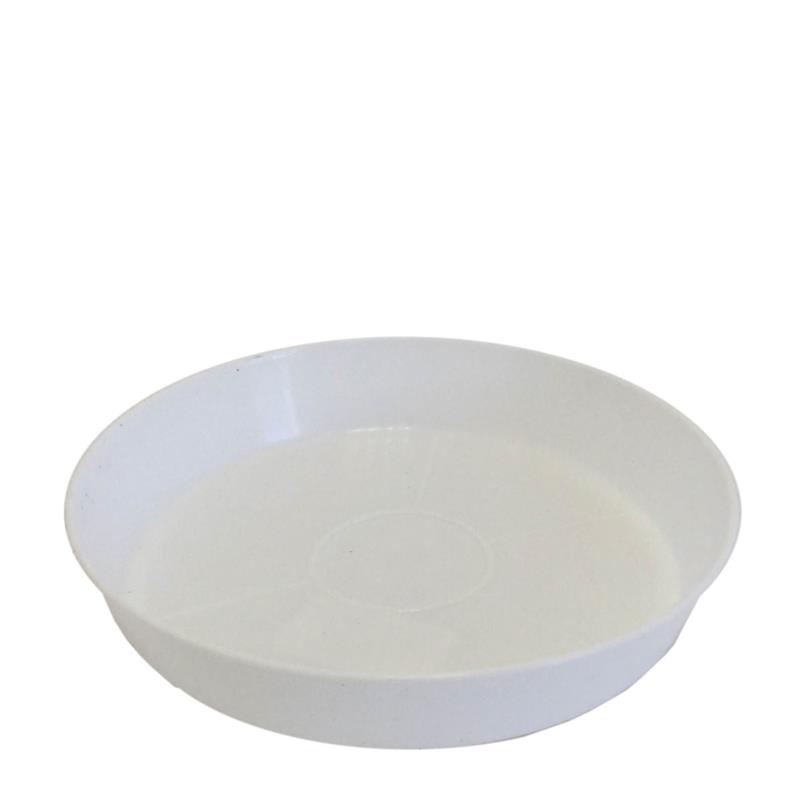 Πιάτο Λευκό Για Γλάστρα Ιωνια Φ17cm