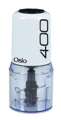 Πολυκόφτης Osio Omc-2312w Multi Chopper 2 Λεπιδες Λευκο 400w