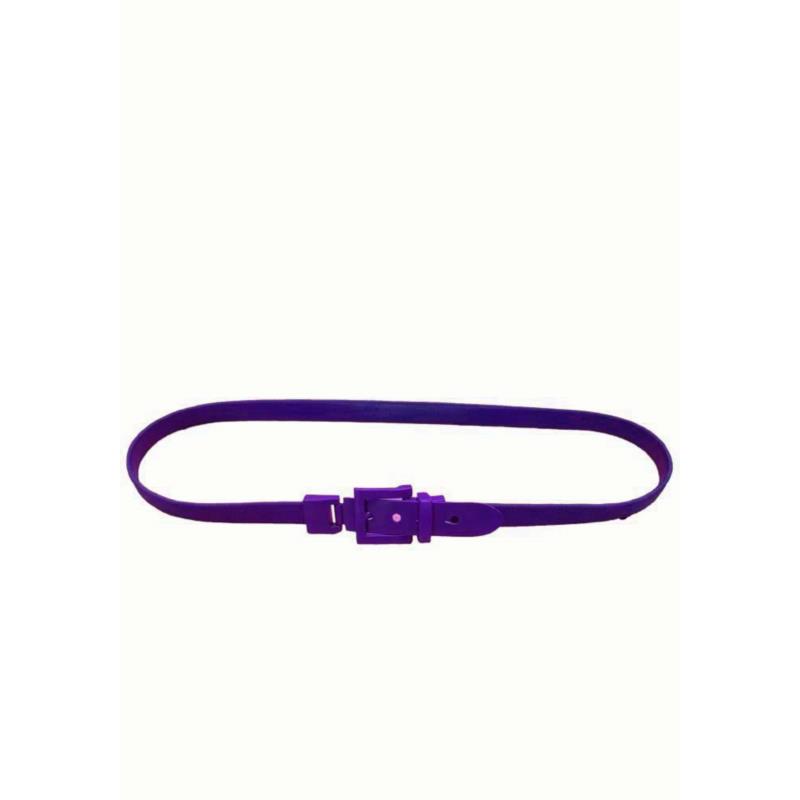 minimal purple elastic belt