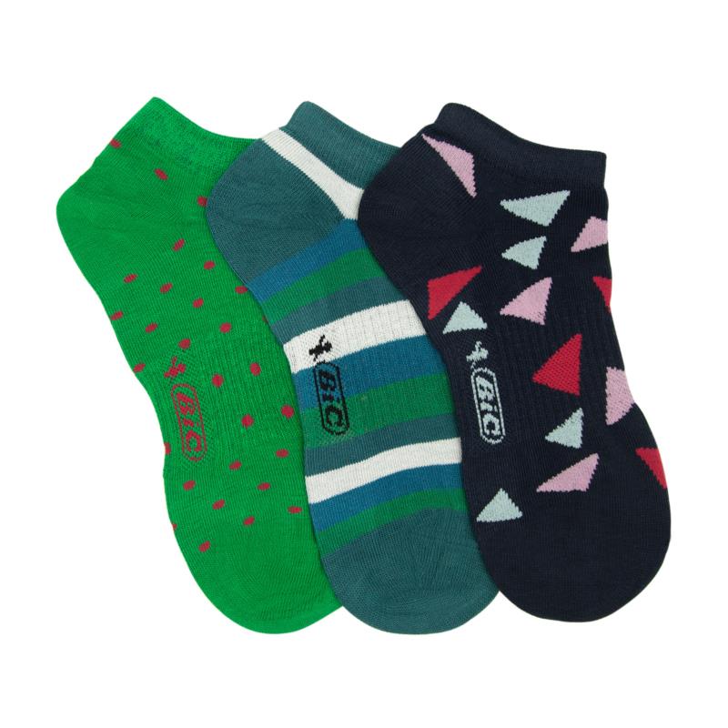 Κάλτσες Γυναικείες Σοσόνι σετ 1 Διάφορα Σχέδια OS (No 39-42) Azola Bic (3 ζευγάρια)