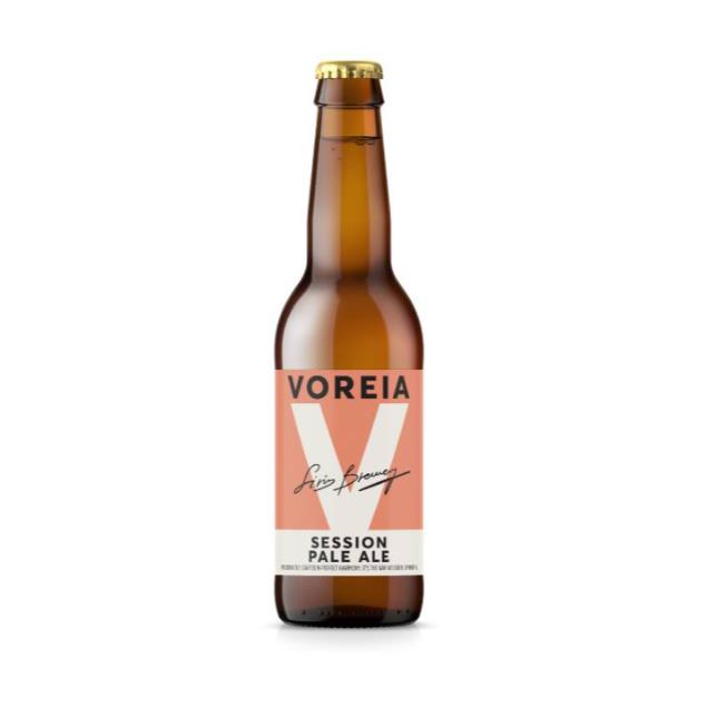 Μπύρα Φιάλη Voreia Session Pale (330 ml)