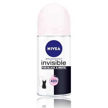 Αποσμητικό Roll On Black & White Clear Invisible Nivea Deo (50 ml)