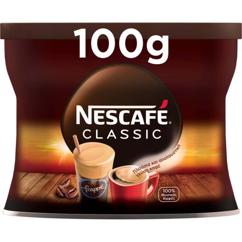 Στιγμιαίος Καφές Nescafe (100g)