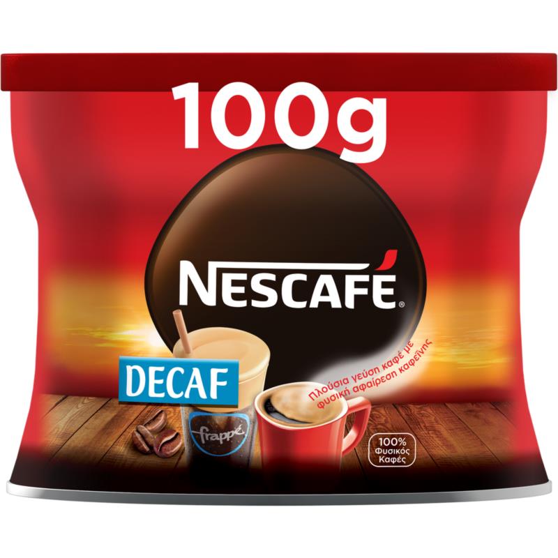 Στιγμιαίος Καφές Decafeine Nescafe (100 g)