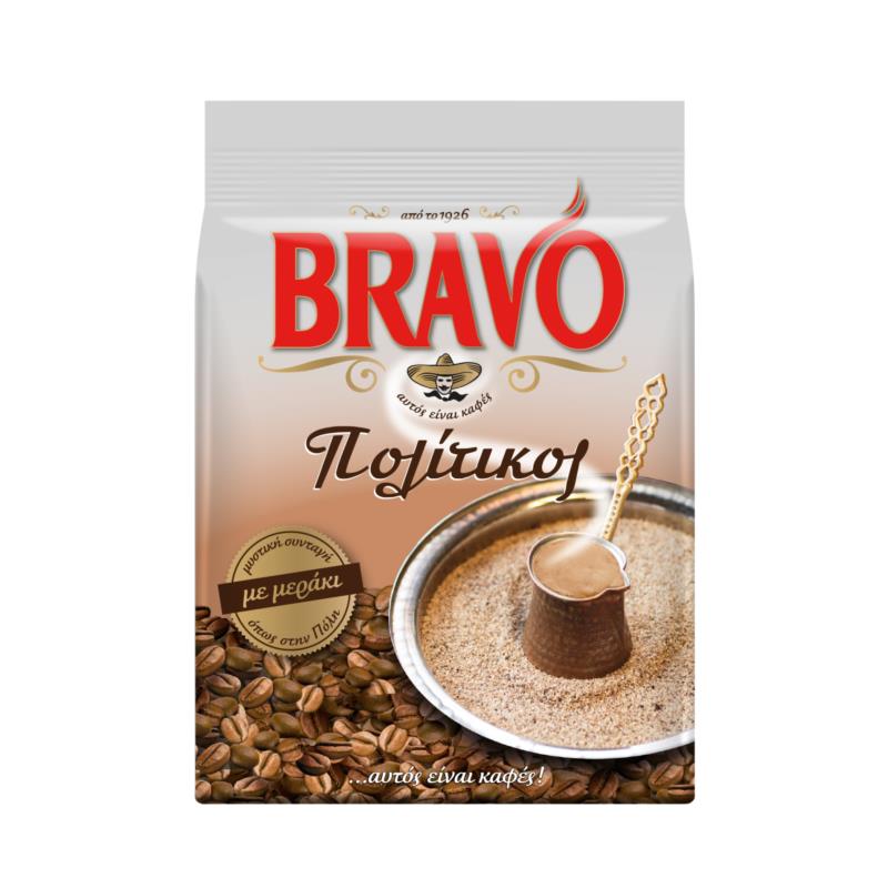 Καφές Ελληνικός Πολίτικος Bravo (194 g)