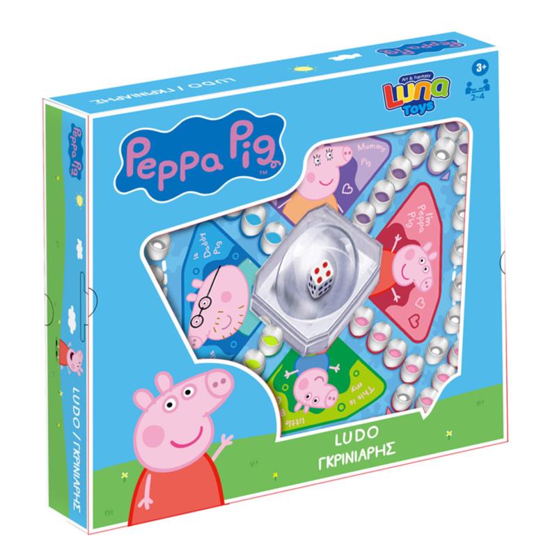 Επιτραπέζιο Γκρινιάρης Pop Up Peppa Pig 27x27x5 εκ Luna Toys (1τεμ)