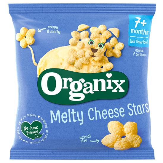 Βιολογικό Σνακ "Melty Cheese Stars" Organix (20g)