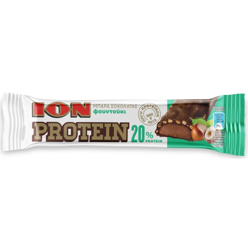 Μπάρα Πρωτείνης με Σοκολάτα και Φουντούκι ION (50 g)