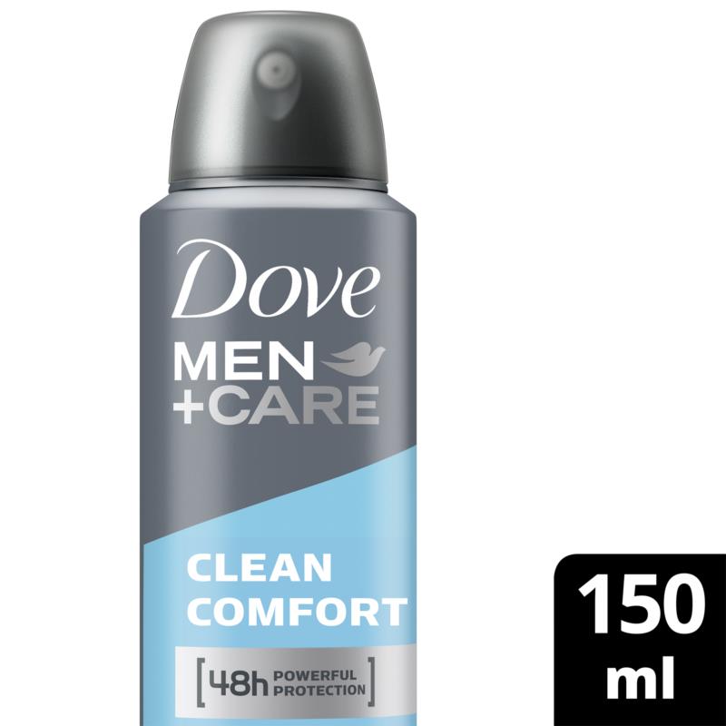 Αποσμητικό Spray Dove Men+ Care Clean Comfort (150 ml)