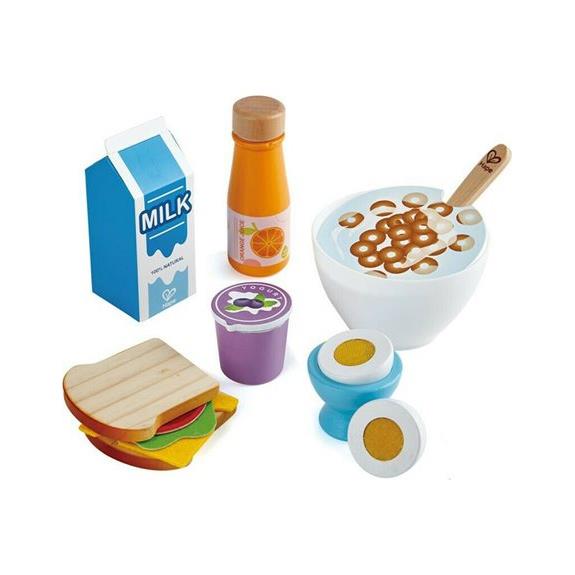 Ξυλινο Σετ Τροφιμα Hape Playfully Delicious Breakfast - E3172A