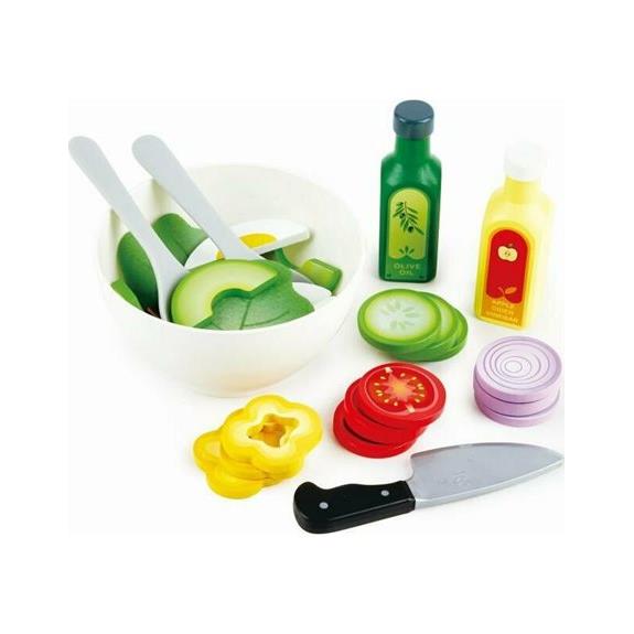 Ξυλινο Σετ Σαλατα Hape Playfully Delicious Healthy Salad - E3174A