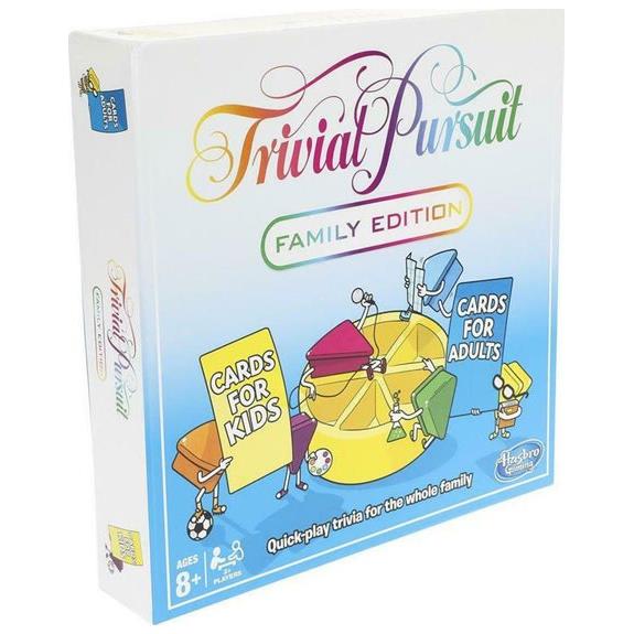 Επιτραπεζιο Trivial Pursuit Family Edition Hasbro - E1921